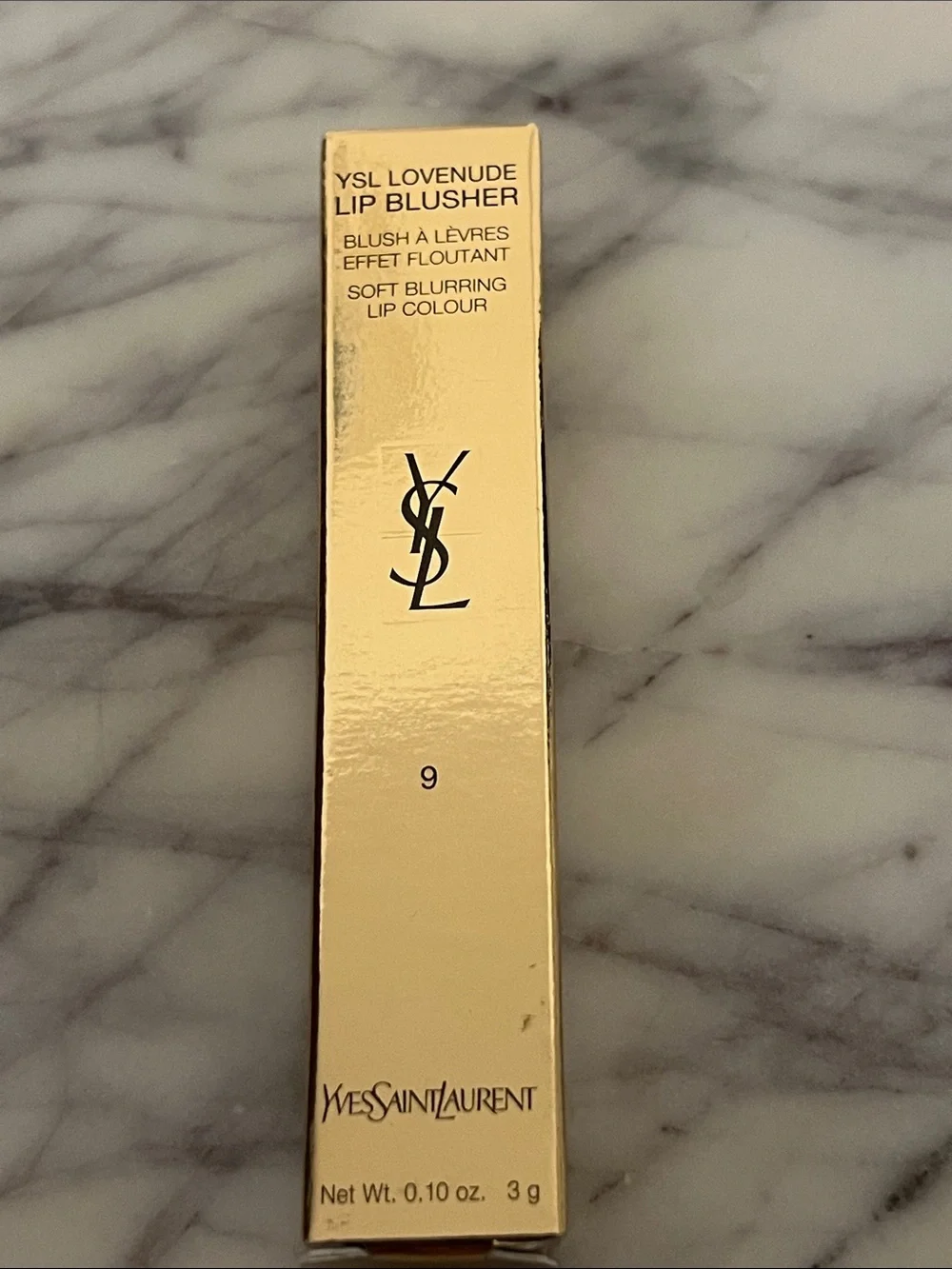 YSL Lovenude Lip Blusher Soft Blurring Lip Color Shade 9